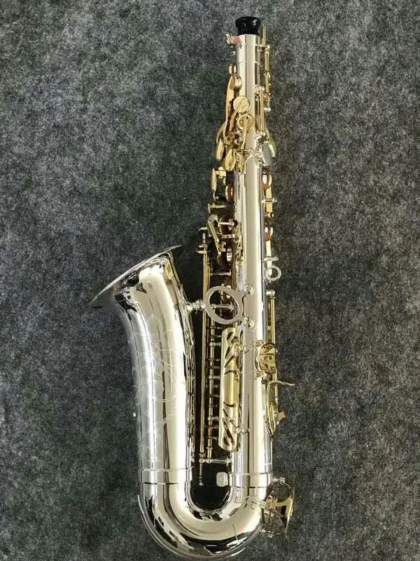 Jupiter JAS 1100SG Alto Eb Tune саксофон латунный никелевый посеребренный корпус золотой лак музыкальный инструмент e-плоский саксофон с чехлом