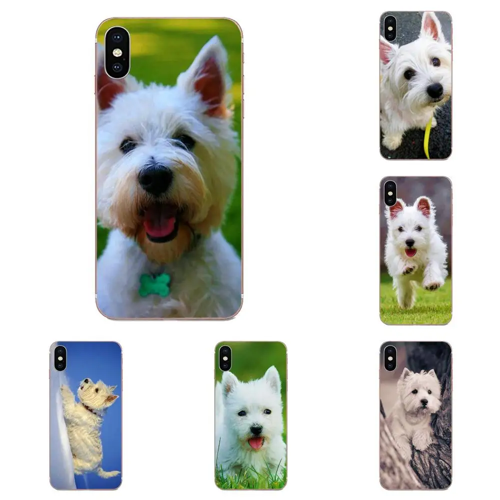 Белый высокогорный белый терьер Шотландия для Huawei NOVA 2 V20 Y3II Y5 Y5II Y6 Y6II Y7 Y9 G8 G9 GR3 GR5 GX8