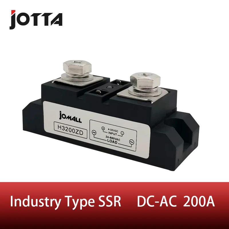 Промышленная SSR 200A вход 3 32VDC Выход 24 680VAC промышленная ssr реле 200A|ssr relay|relay 200arelay |