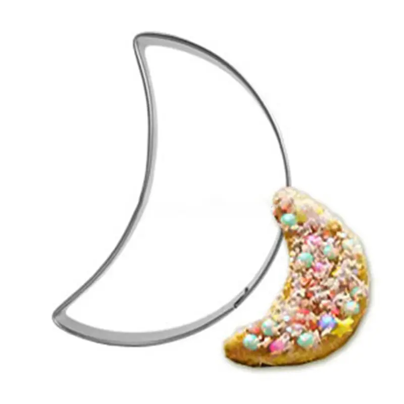 Рамадан исламский ИД Мубарак Луна нержавеющая сталь резак печенья кондитерский