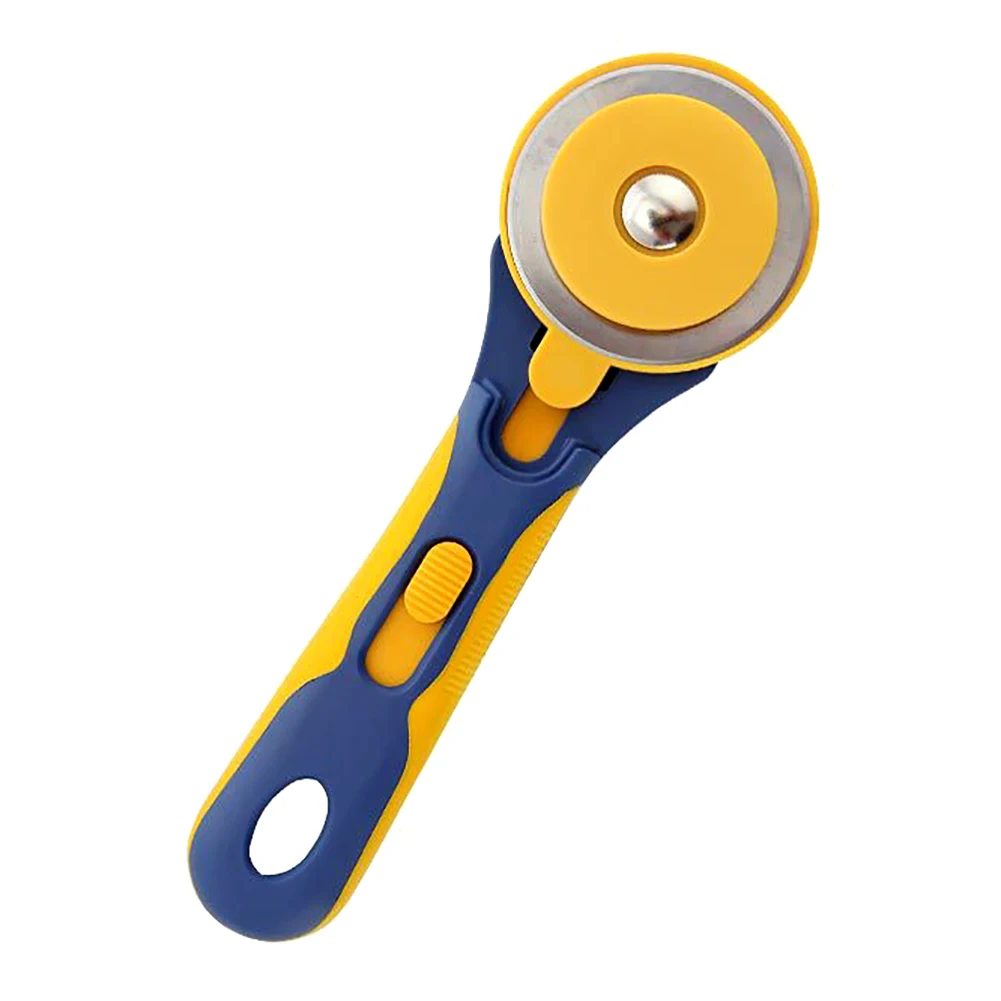 

60mm Stainless Steel Round Rotary Cutter Knives for Patchwork Sewing Fabric Flat Rubber Bands Round Hob Cutting Craft Tools