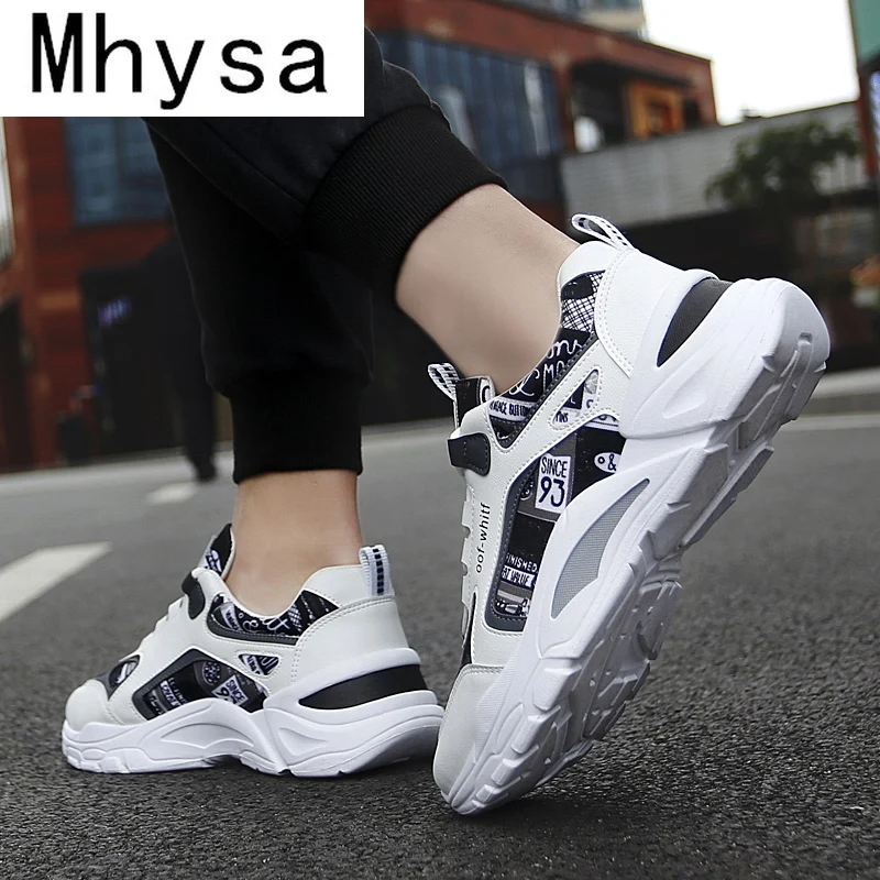 

2021 new autumn men's casual shoes fashion breathable graffiti sports shoes all-match large size couple casual men's shoes 35-46