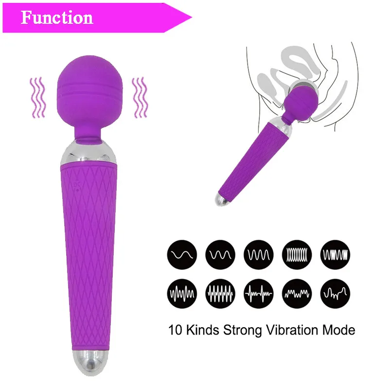 Мощный вибратор для женщин оральный клитор секс-игрушки персональный массажер