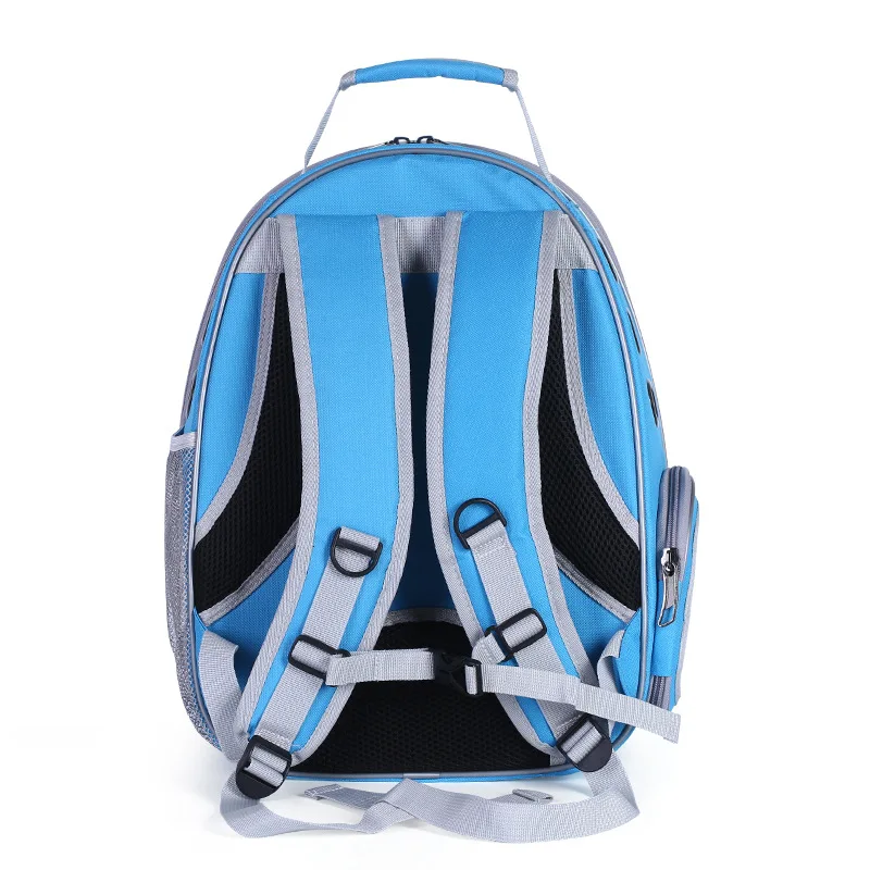 Панорамный боковой открывающийся прозрачный рюкзак для домашних животных из