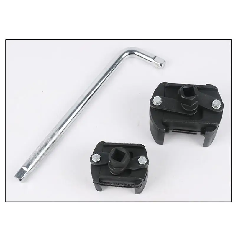 Universal Two-Jaws Oil Filter Wrench Fuel Filter Remover 60mm-80mm Cast Steel Adjustable Removal Tool Cast Steel Filter Wrenches
