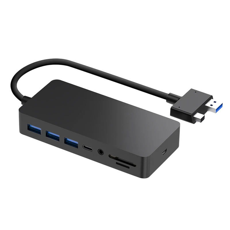 

11-In-1 Hub for Surface Pro4/5/6 Multi-Function Interface Home Office Portable USB 3.0 Hub Docking Station