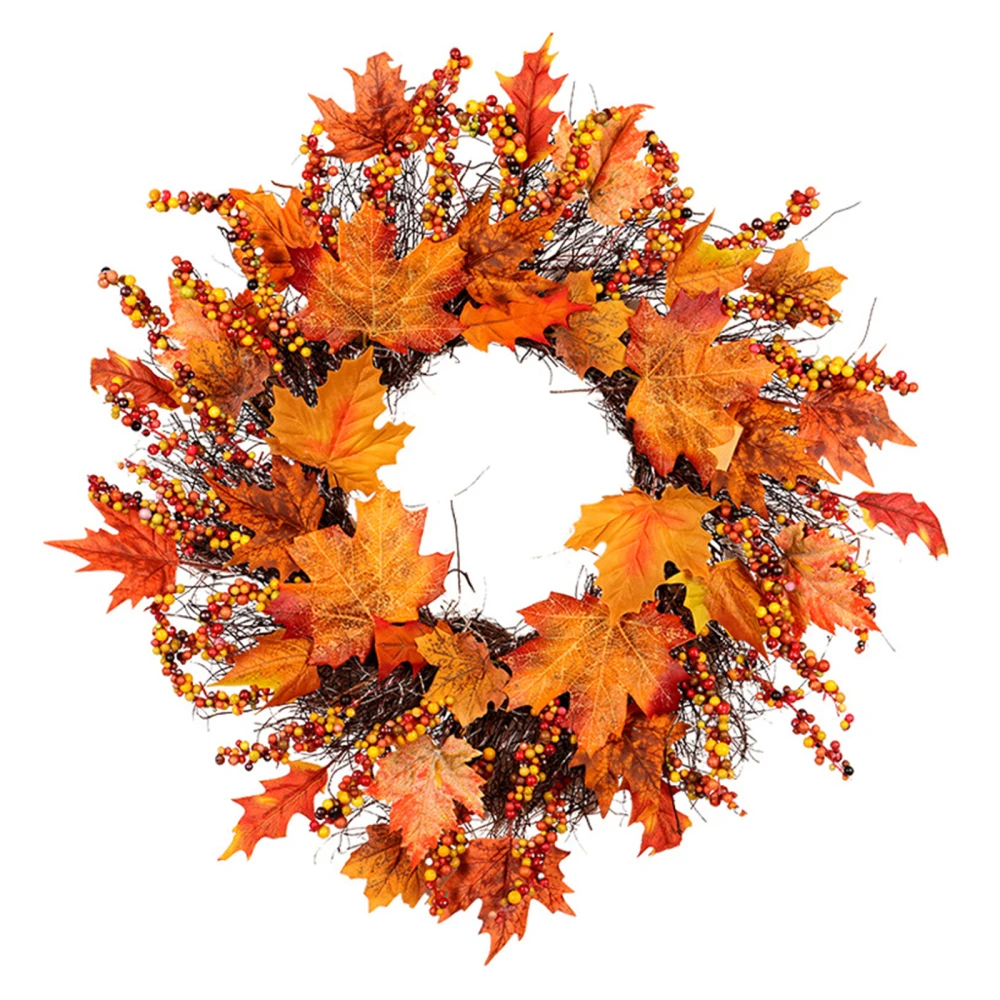 

Artificial Flowers Simulation Wreaths Vine Decorative Dining Tables Home Decoration Garland Fake Foliage String Autumn Leaves