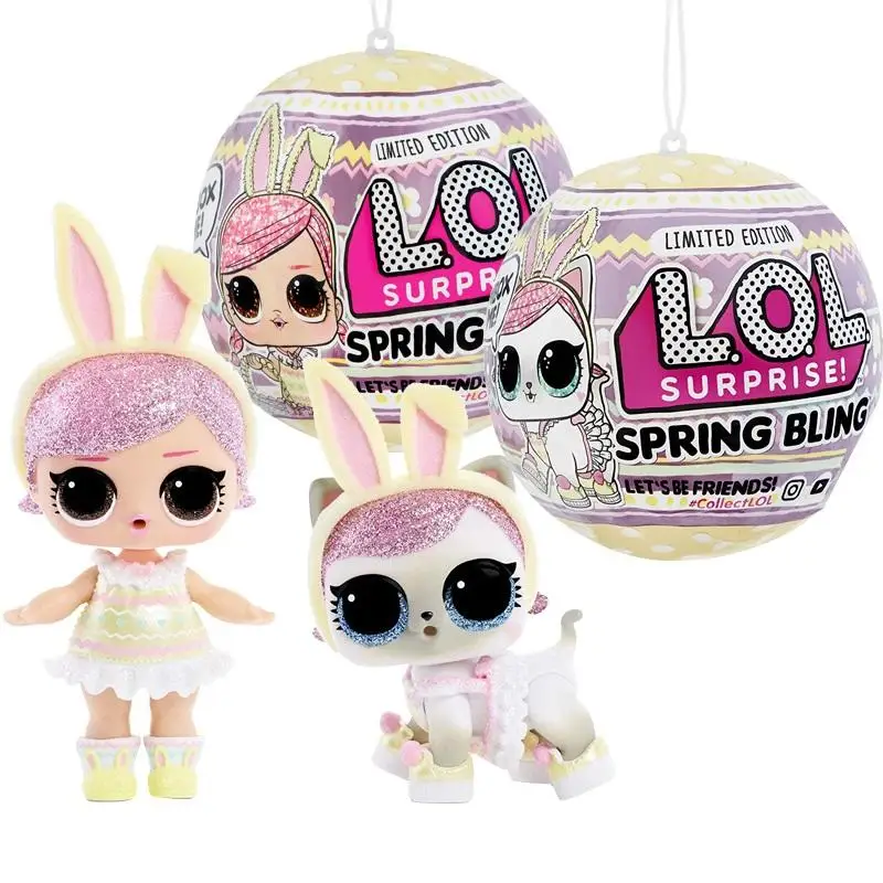 

2020 Lol Surprise Dolls Easter Limited Edition Winter Disco Series Fashion Suit Diy Blind Box Birthday Surprise Series Gift