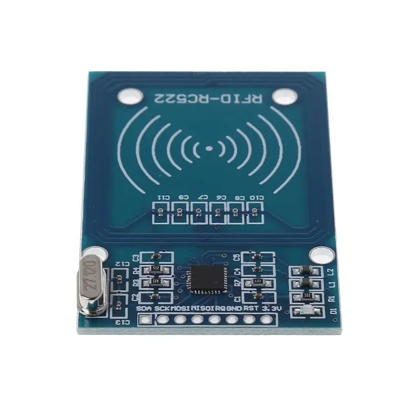 RFID комплект RC522 считыватель чип-карт NFC датчик модуль брелок |