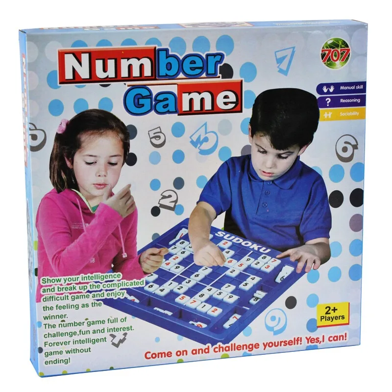 Развивающая игрушка для детей цифровой пазл номер 1 9 судоку развивающая