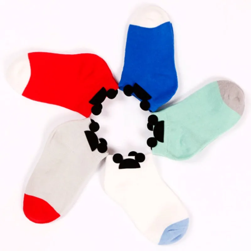 Носки детские из натурального хлопка на возраст 1-10 лет 5 цветов | Детская одежда и