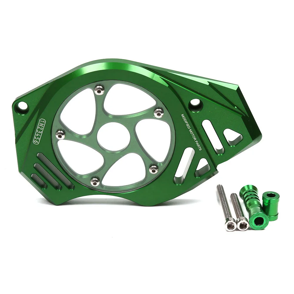 

Motorcycle CNC Aluminum Front Sprocket Chain Guard Cover Left Engine For Kawasaki ER6N ER6F 2006-2017 2007 2008 2009