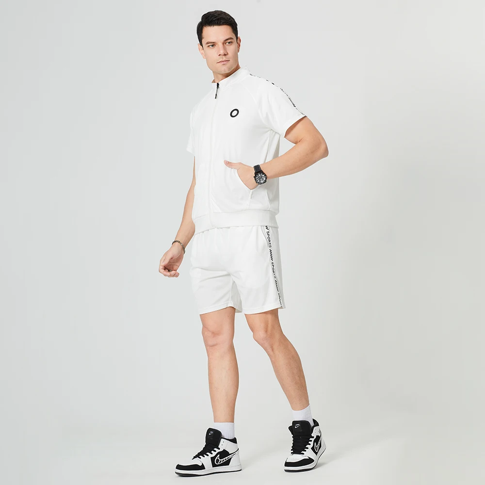 

Mens T-shirt Short Sets Short Sleeve Print Leisure Male T shirts 2 PCS Outfit Set Summer Casual Tops Tee Clothing Men Sweatsuit