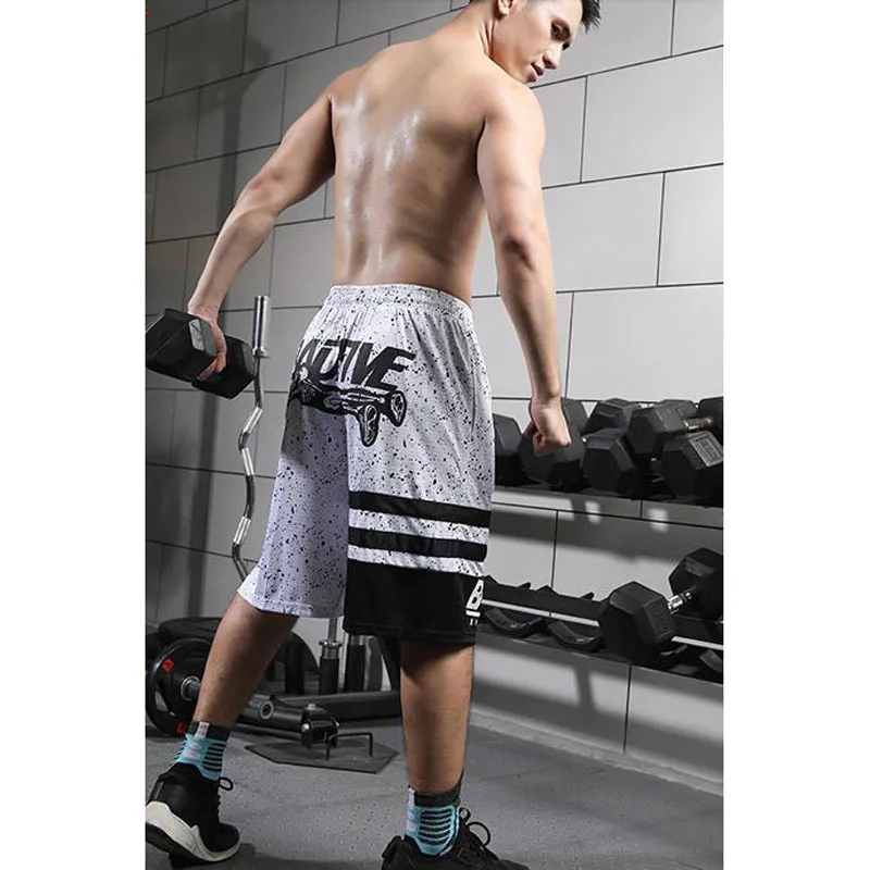 

Men exercise 2020 new summer male casual shorts bodybuilding knee-length fashion plus size 4XL 5XL S10