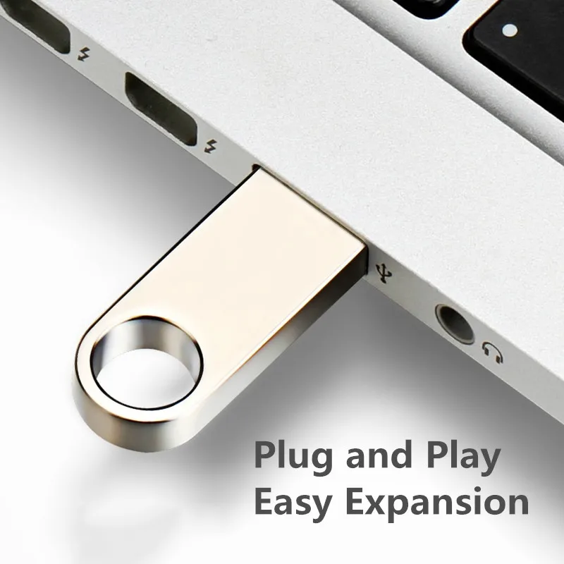 

mini usb flash drive 32gb usb disk 128gb metal usb 2.0 bracelet pen drive 4GB 8GB 16gb pendrive 64gb Business free custom LOGO