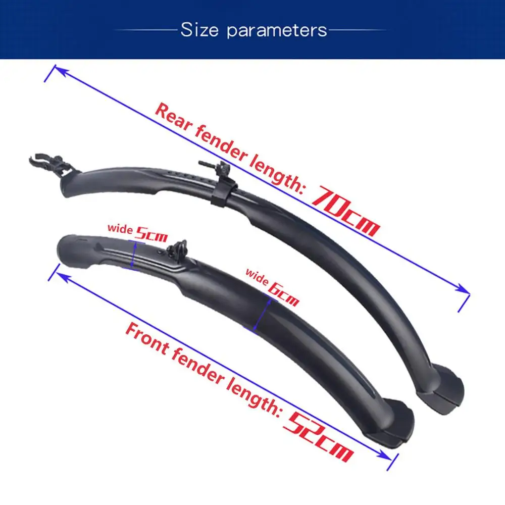 Велосипедный брызговик 20O16 универсальный быстросъемный клапан для горного