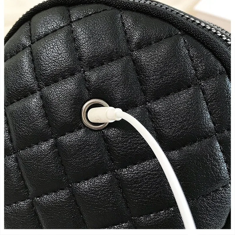 Осенняя и зимняя Новинка сумка для мобильного телефона с вышитыми бриллиантами