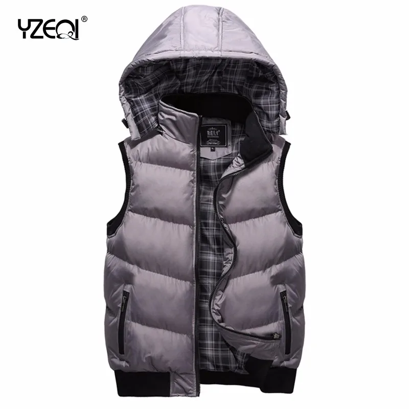 

Yzeqi Новинка зимняя женская обувь весенние размера плюс 4xl с капюшоном утолщаются ультра светильник пуховой жилет женский Свитер оверсайз Теплый пуховик парки женские пальто