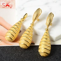 sunny jewelry 2021 fashion new jewelry for women earrings pendent romantic sets for wedding party anniversary gift trendy sets