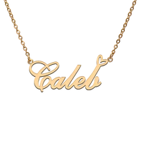 god with love heart personalized character necklace with name caleb for best friend jewelry gift