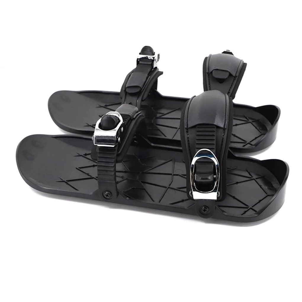 

Mini Ski Skates For Snow The Short Skiboard Snowblades High Quality Adjustable Bindings Portable Skiing Shoes Snow Board