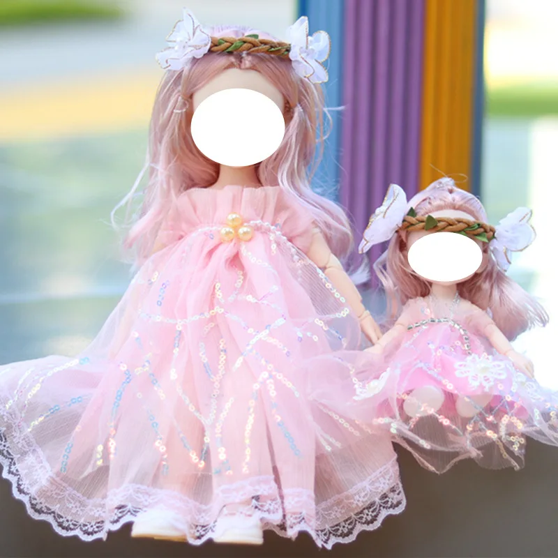 16/30 см BJD Кукла Одежда Аксессуары 6 очков 8 точек кукла родитель ребенок одежда