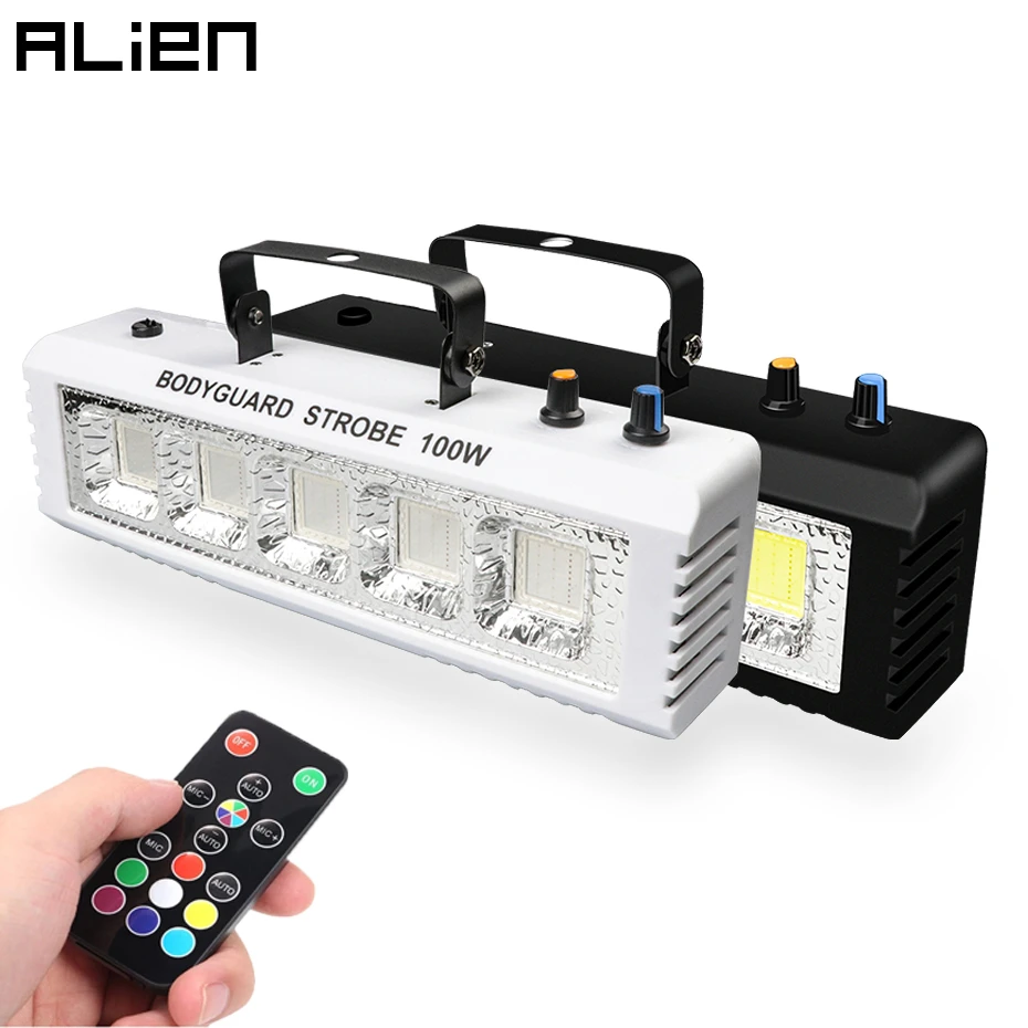 ALIEN RGB Белые диджейские дискотечные стробоскопы 40 Вт 60 80 100 с дистанционным