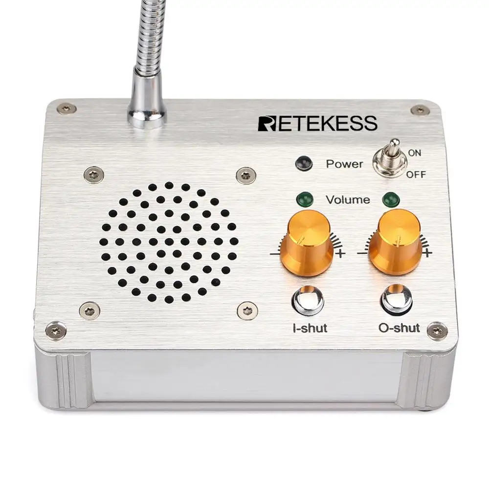 RETEKESS TW104 домофон с окошком 3 Вт цифровая полнодуплексная Переговорная система для