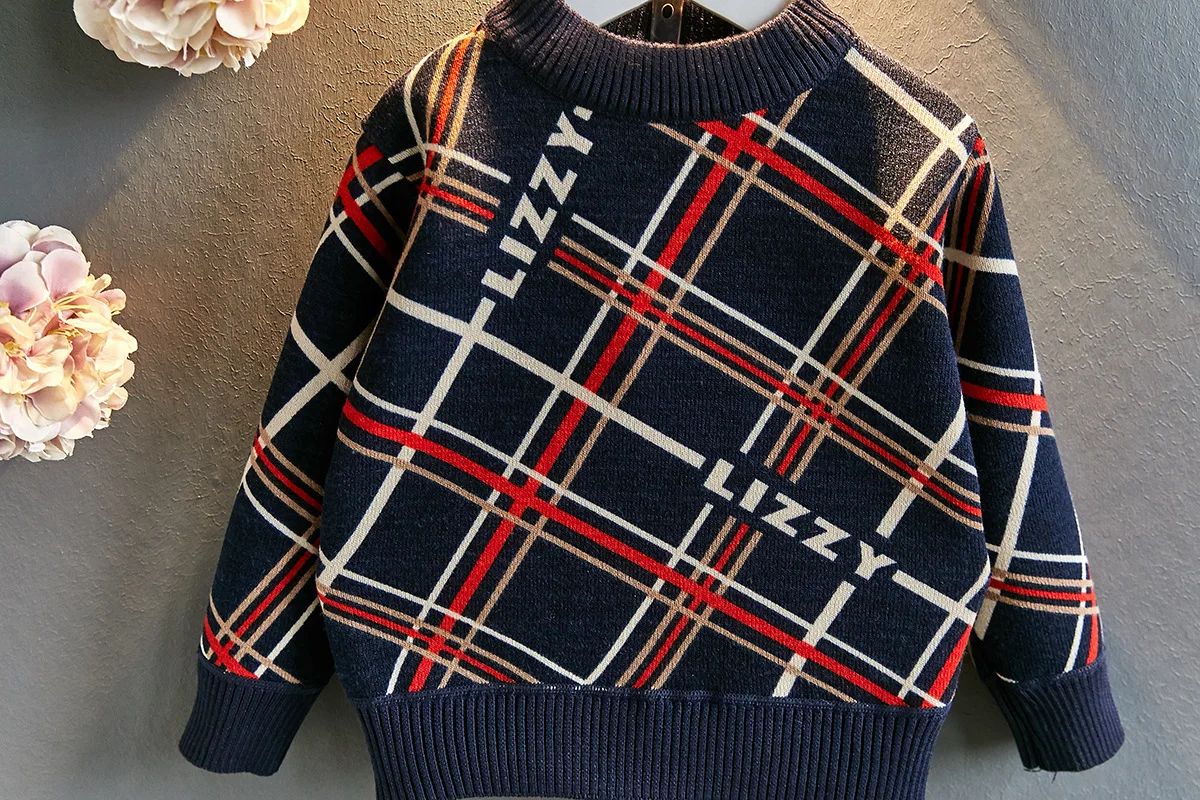 Детские свитера От 2 до 7 лет повседневные теплые вязаные куртки для мальчиков и