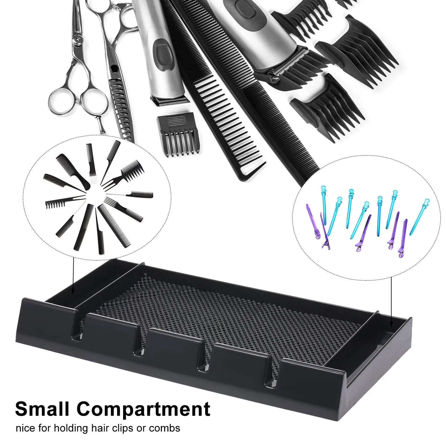 ABS держатель для стрижки волос парикмахерской лоток органайзер парикмахерский