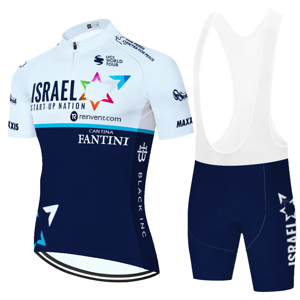 2023 ISRAEL cycling TEAM jersey 20D bike shorts set MTB ropa ciclismo hombre verano men short sleeve |