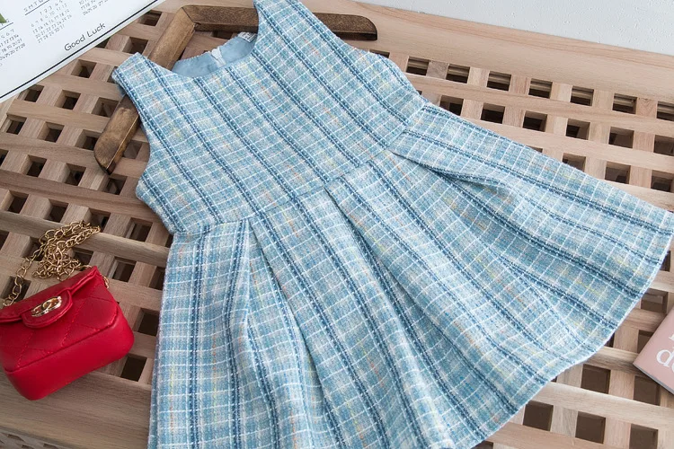 Коллекция 2019 года комплект зимней одежды для девочек клетчатый кардиган с