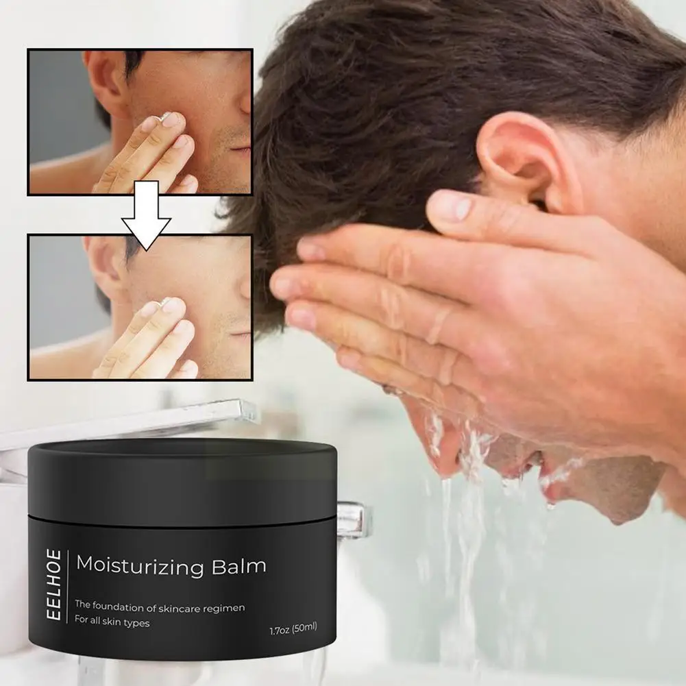 

Man Deep Moisturizing Face Cream Oil-control Skin Care Cream Nourishing Anti Brighten Wrinkle Hydrating Tone Day Up Cream Y3A6