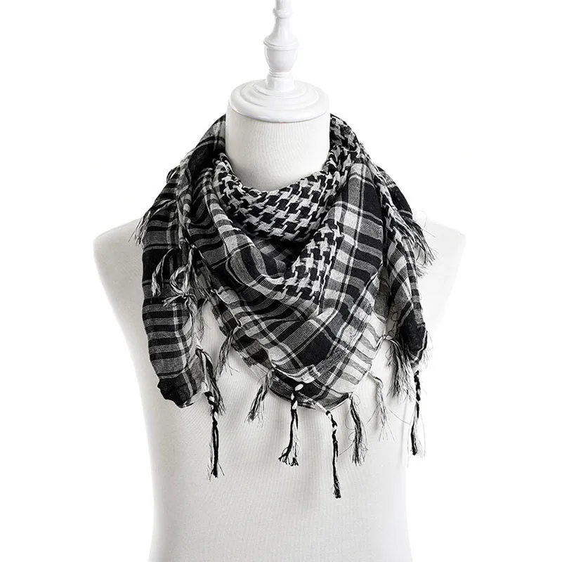 Унисекс 5 цветов для женщин и мужчин клетчатый арабский сетки шеи Keffiyeh палестинский шарф обертывание горячая распродажа