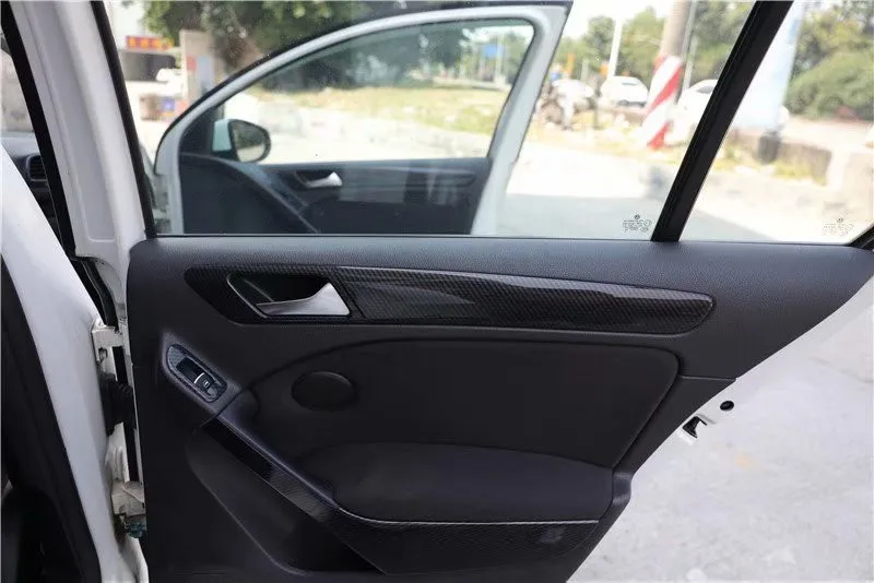 1 лот автомобильные наклейки ABS черное углеродное волокно внутри декоративный