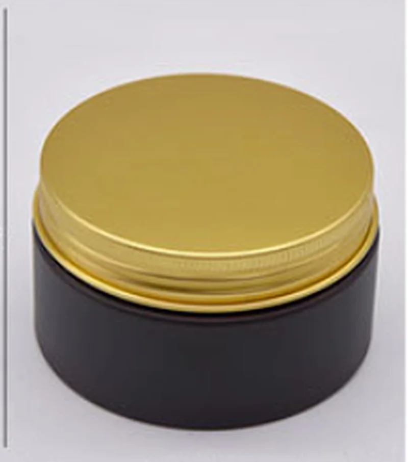 30 шт./лот 100 мл легкая пластиковая Косметическая банка коричневая бутылка