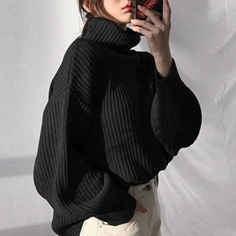 Серый цвет трикотажный лоскутный полосатый вязаный пуловер Swetry Damskie Pull Femme |