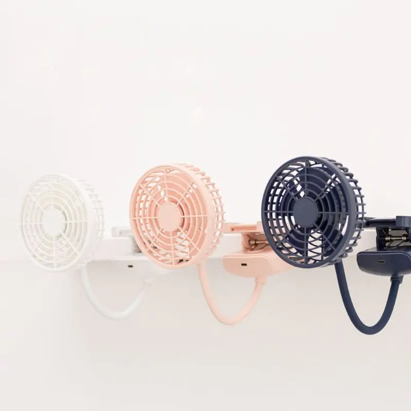 

Universal USB Rechargeable Clip Fan Personal Desk Cooling Fan Car Back Seat Fan for Baby Stroller SUV Travel Office Home Outdoor