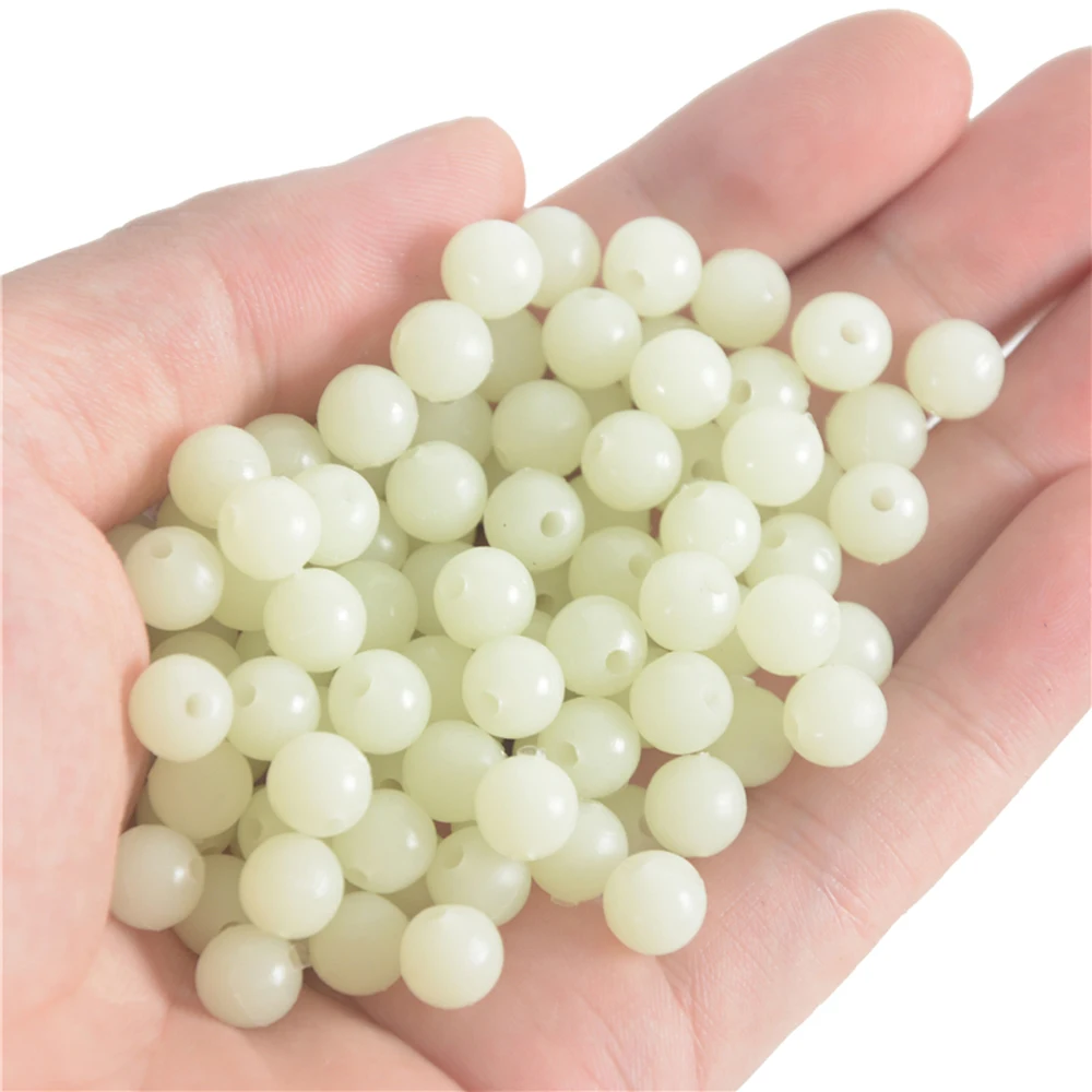 100 шт./лот светящиеся разделительные шарики космические круглые плавающие