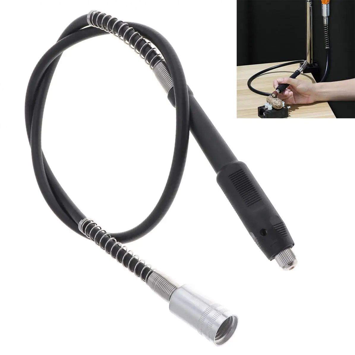 Гибкий вал для дрели 108 мм гибкий пластиковые биты вращающиеся шлифовальные