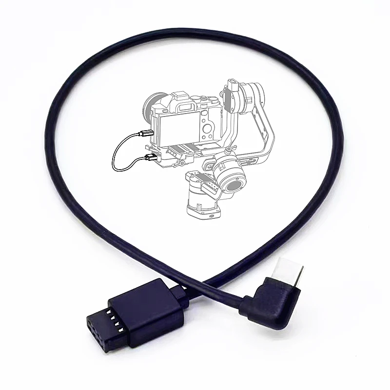 Cabo de Controle para Canon Mcc para Tipo-c Ronin-s Multi-câmera Nikon z6 z7 Fuji Xt3 Xt4 Gh5 A7c Como Mcc-c Usb-c Eos r rp