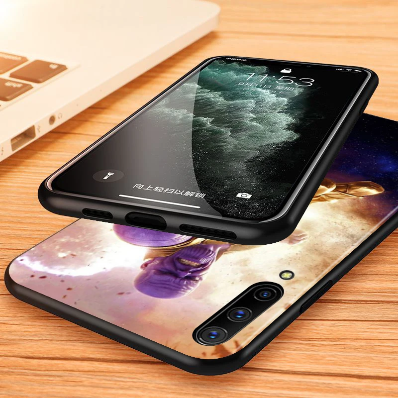 

Marvel Spiderman Thanos Man for Samsung Galaxy A90 A80 A70S A70 A60 A50 A40 A30 A20 A10 A2 Core Black Phone Case