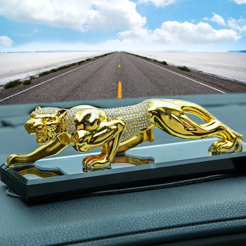 Креативное украшение для дома леопардовые алмазные украшения в виде животных