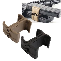 rifle m4 dual magazine coupler link clip for ar15 m4 mag595 airsoft mag parallel connector clamp speed loader hunting accessory