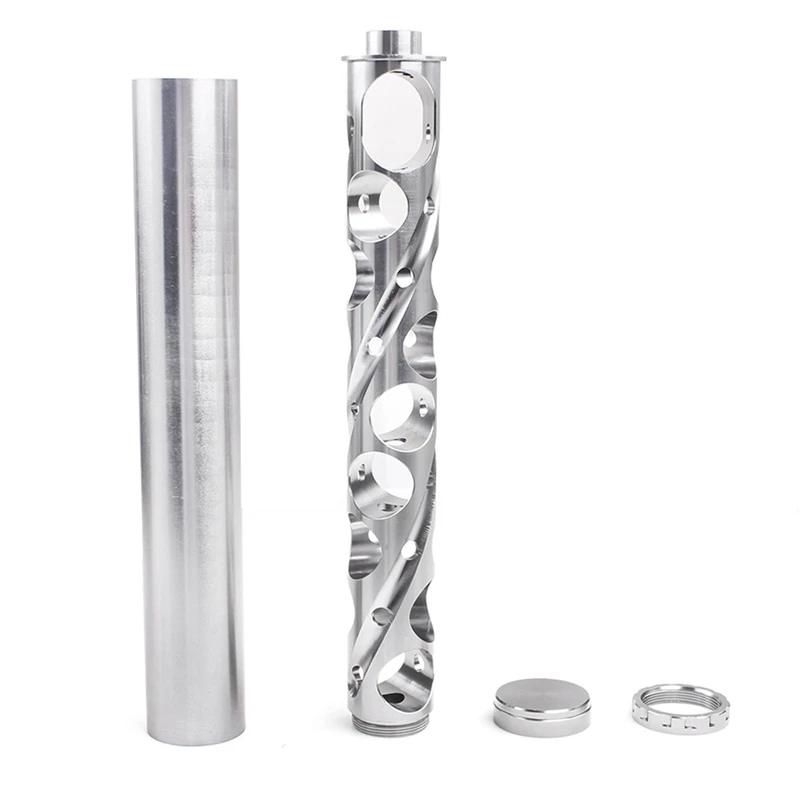 

2 Pcs 10 Inch Aluminum Spiral Fuel Filter Single Core For NAPA 4003 WIX 24003 Solvent Only Cars Filters, 1/2-28 & 5/8-24