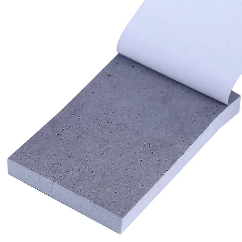 Натуральный оригинальный креативный камень текстура post it Note маленькая записная