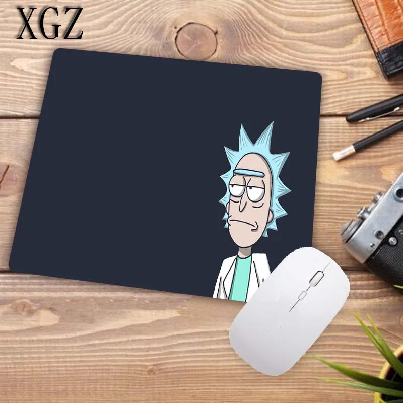XGZ коврик для мыши Rick and marty с большим замком в стиле аниме, коврик для мыши, Настольный коврик для мыши, Офисная подушка, очень большая, 60 см, 70 см, 80 см, 90 см