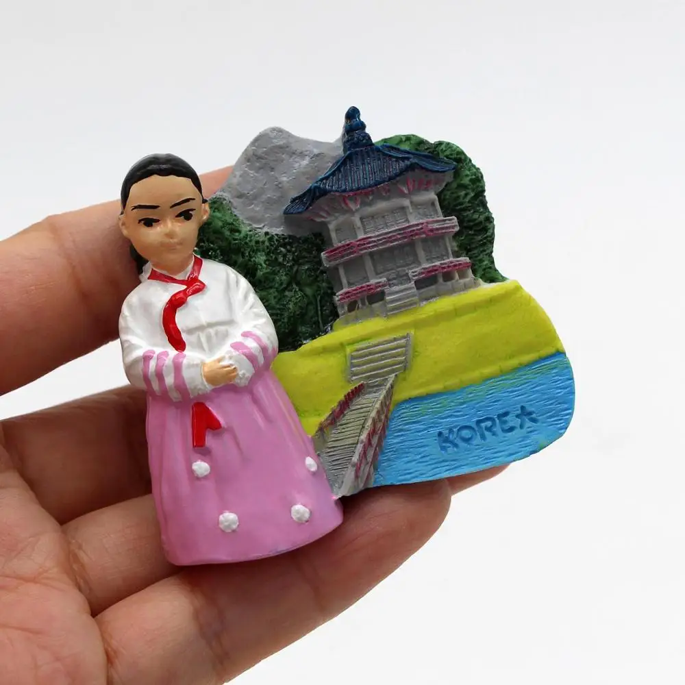 Магниты на холодильник магниты из Южной Кореи туристические сувениры для