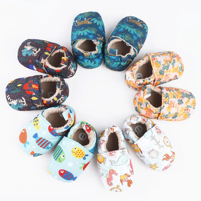 [Simfamily] обувь для маленьких мальчиков и девочек Обувь новорожденных первых шагов