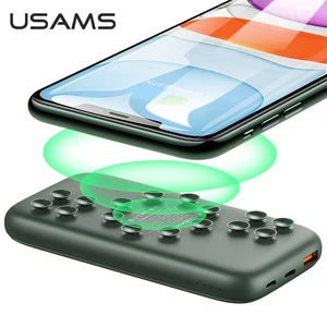 usams 18w 10000mah magnetic wireless quick charging power bank for iphone 13 11 12 pro max huawei p30 p40 xiaomi 9 10 samsung free global shipping